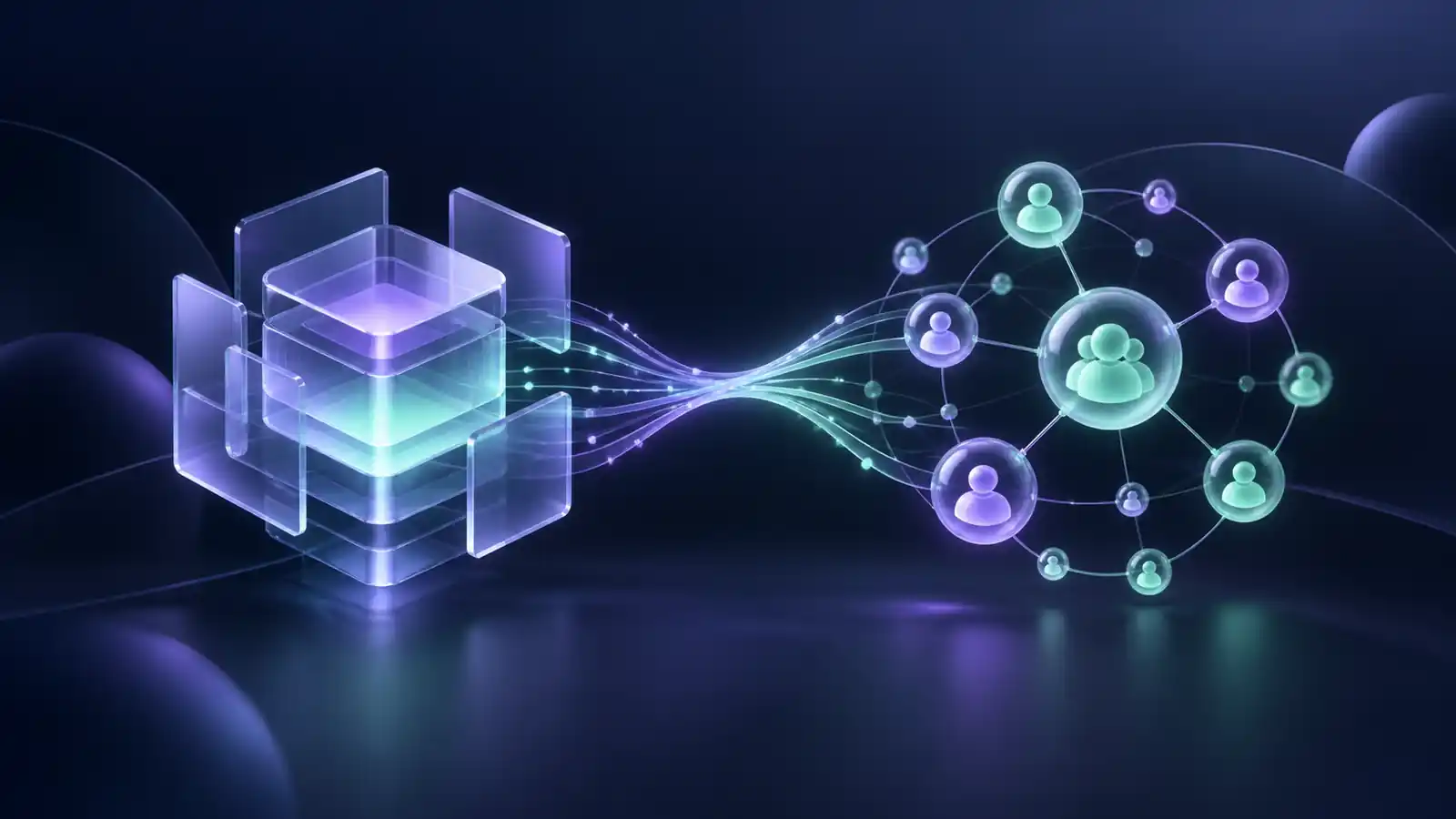 CRM data connected securely to a structured partner network