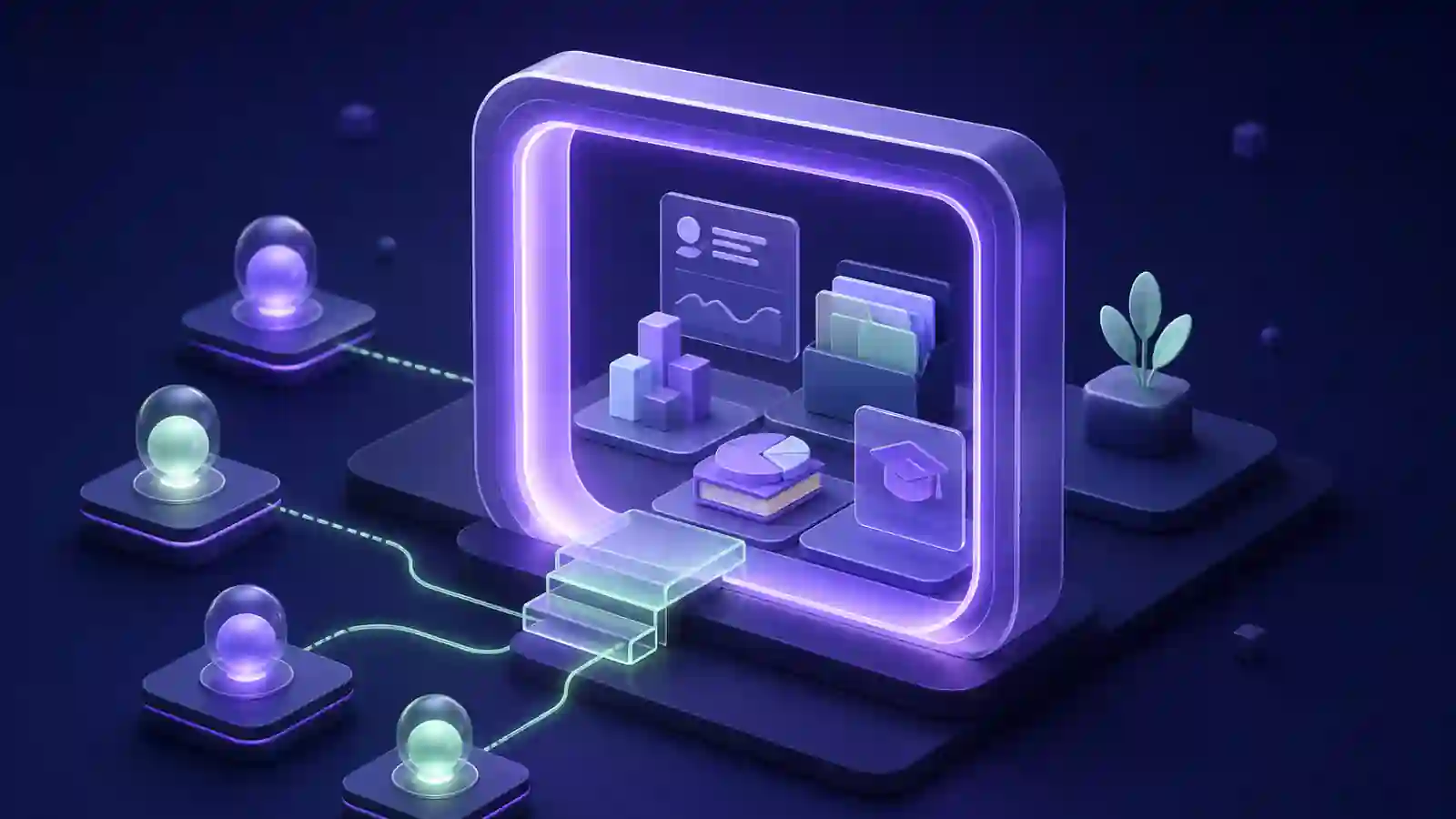 Partner network connected through a shared digital workspace